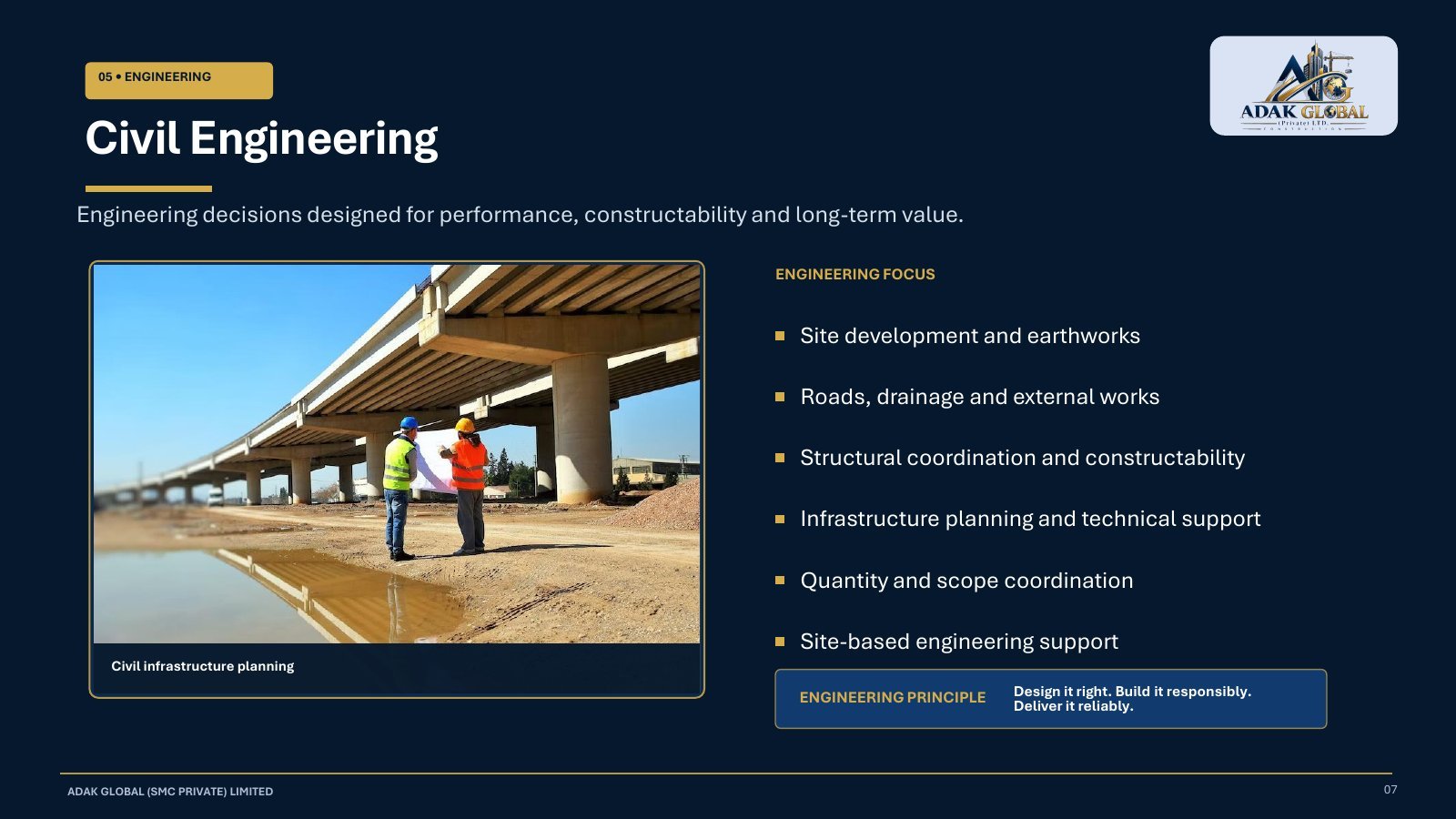 Adak Global Corporate Profile - Page 7